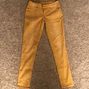 Maurice’s Brand Mustard Yellow Jean/Leggings